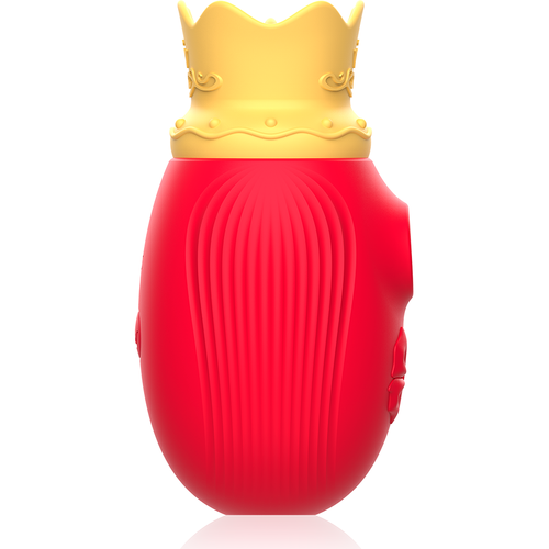 INTENSE - STIMOLATORE CLITORIDEO 10 MODALITÀ DI ONDE STIMOLANTI E LECCATURE - ROSSO