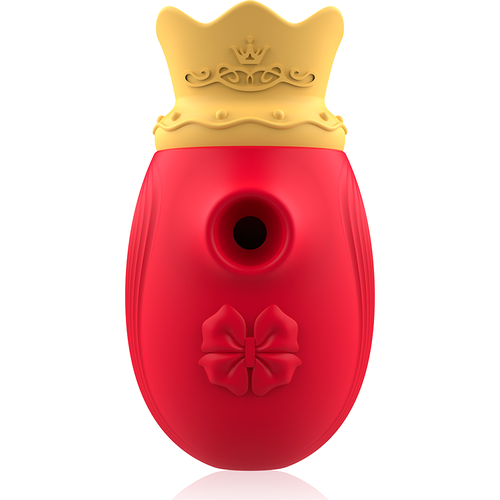 INTENSE - STIMOLATORE CLITORIDEO 10 MODALITÀ DI ONDE STIMOLANTI E LECCATURE - ROSSO