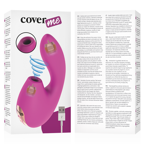 COVERME – Klitorisstimulierende Wellen und leistungsstarker G-Punkt-Rush-Vibrator