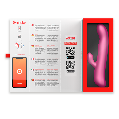 ONINDER - OSLO VIBRACIN Y ROTACIN ROSA - APP GRATUITA