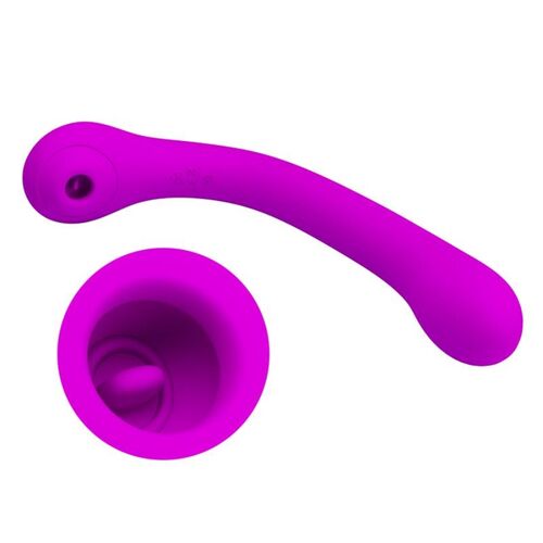PRETTY LOVE - ALEX VIBRATOR UND LILA KLITORISSTIMULIERENDE WELLEN