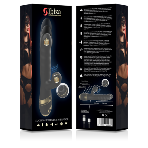 IBIZA - UP & DOWN + VIBRATOR + KLITORIS STIMULIERENDE WELLEN