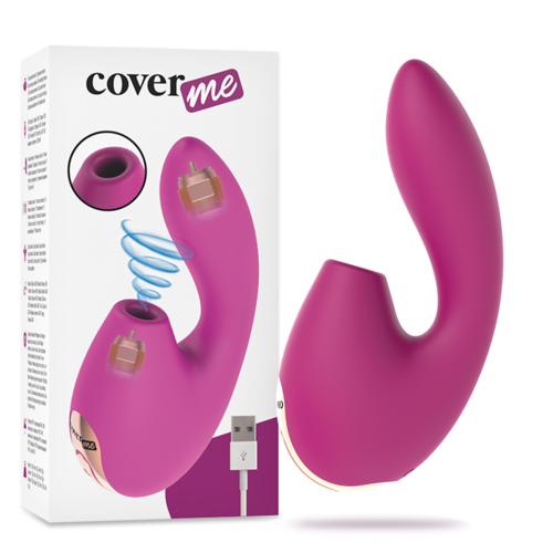 COVERME – Klitorisstimulierende Wellen und leistungsstarker G-Punkt-Rush-Vibrator