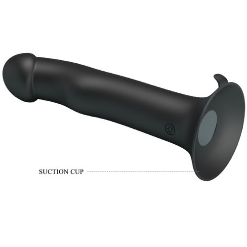 PRETTY LOVE - VIBRATEUR MURRAY ET ONDES STIMULANTES CLITORIDIENNES NOIR