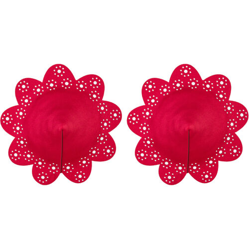 OBSESSIVE - A770 RED NIPPLE COVERS ONE SIZE