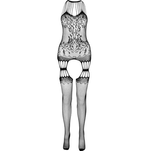 PASSION - BS095 BODYSTOCKING NEGRO TALLA ÚNICA