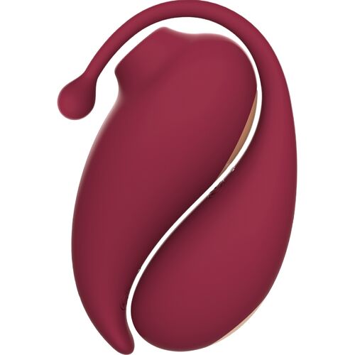 ADRIEN LASTIC - ONDE STIMOLANTI PER IL CLITORIDE DI ISPIRAZIONE + UOVO VIBRANTE ROSSO - APP GRATUITA