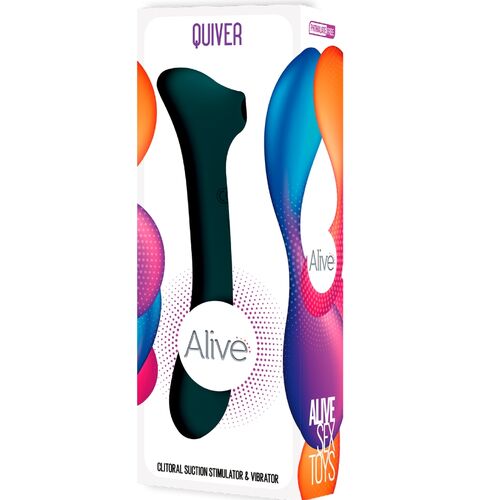 ALIVE - QUIVER STIMULIERENDE WELLEN & GRÜNER VIBRATOR