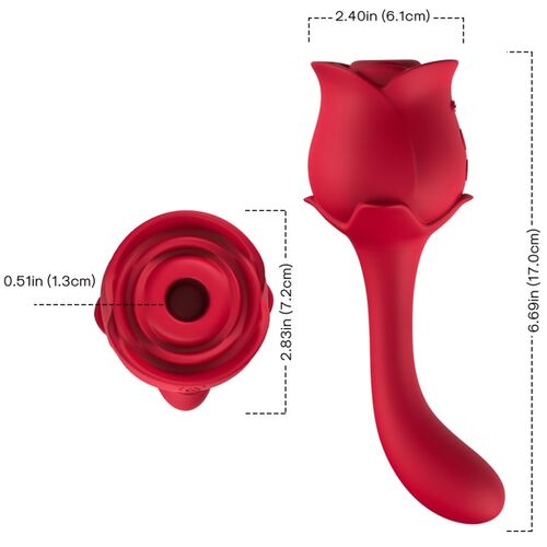 ARMONY - ROSELOVER KLITORIS STIMULIERENDE WELLEN & ROTER STIMULATOR