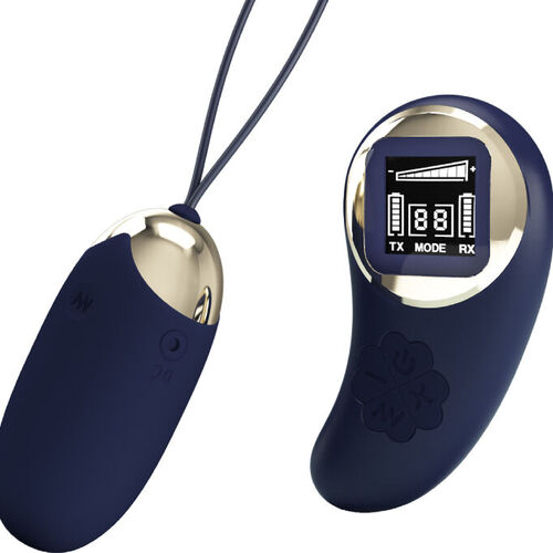 PRETTY LOVE - TELECOMANDO UOVO VIBRANTE MINA BLU