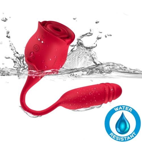 ARMONY - ROSEKNIGTH KLITORIS STIMULIERENDE WELLEN & ROTER VIBRATOR