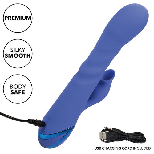 CALEXOTICS - LA LOVE VIBRATOR & STIMULIERENDE WELLEN BLAU VON CALIFORNIA DREAMING