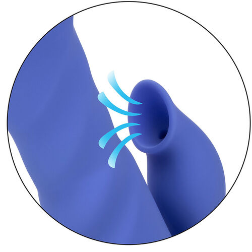 CALEXOTICS - LA LOVE VIBRATOR & STIMULIERENDE WELLEN BLAU VON CALIFORNIA DREAMING