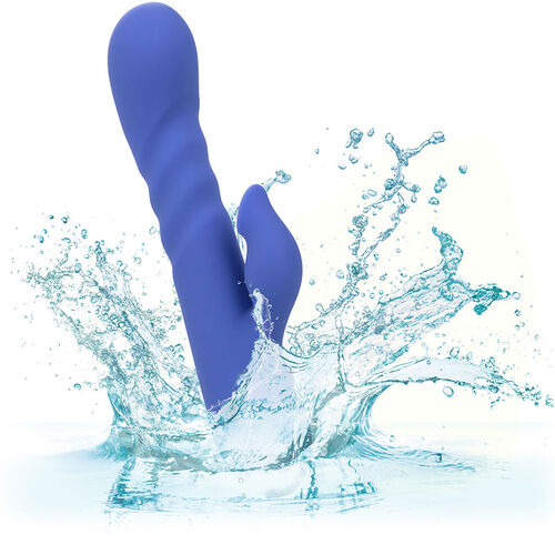 CALEXOTICS - LA LOVE VIBRATOR & STIMULIERENDE WELLEN BLAU VON CALIFORNIA DREAMING