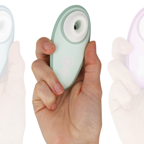 WOMANIZER - LIBERTY 2 STIMULATEUR DE CLITORIS ET ONDES STIMULANTES VERT CLAIR