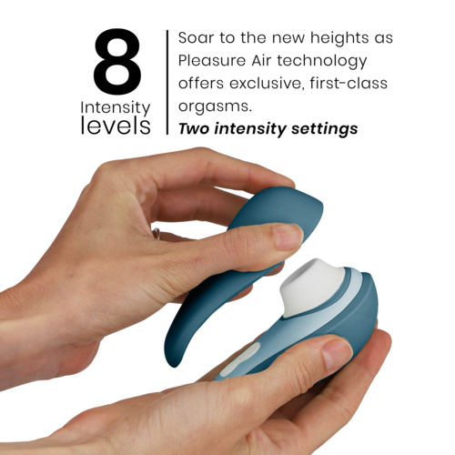 WOMANIZER - LIBERTY 2 STIMULATOR & CLITORIS STIMULATING WAVES BLUE