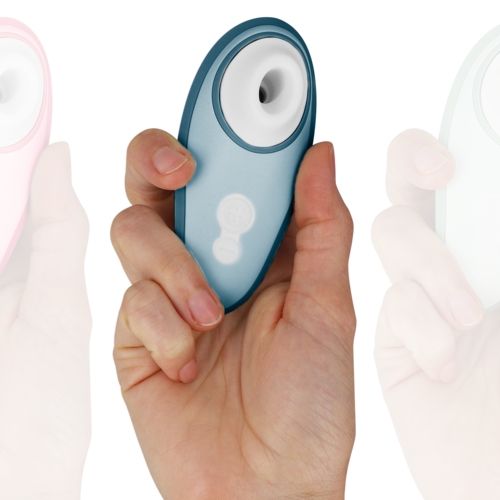WOMANIZER - LIBERTY 2 STIMULATOR & CLITORIS STIMULATING WAVES BLUE