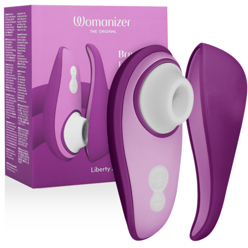 WOMANIZER - LIBERTY 2 STIMULATOR & VIOLET CLITORAL STIMULATING WAVES