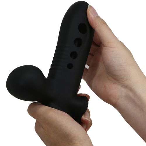 PRETTY LOVE - MANICOTTO PER PENE CRANE CON AIRBAG NERO